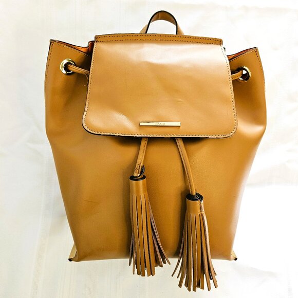 Aldo Handbags - Aldo Dark Tan Unisex Backpack